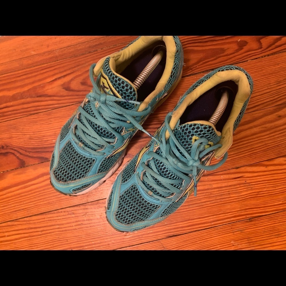 Mizuno Wave Elixir 6 Teal Running Shoe - image 2